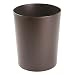Produktbild InterDesign 25241EU Patton Papierkorb Mülleimer für Bad, Büro, Küche - Bronzefarben, Steel, Bronze, 20,32 x 0,254 x 24,8 cm