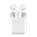 Produktbild Bluetooth Headset, Kopfhörer-drahtlose Stereo-Kopfhörer-Kopfhörer mit Bluetooth-Wireless-Ladekoffer und Mikrofon für Apple iPhone 7. Juli mehr 6s 6s, iPad, Samsung Smartphone