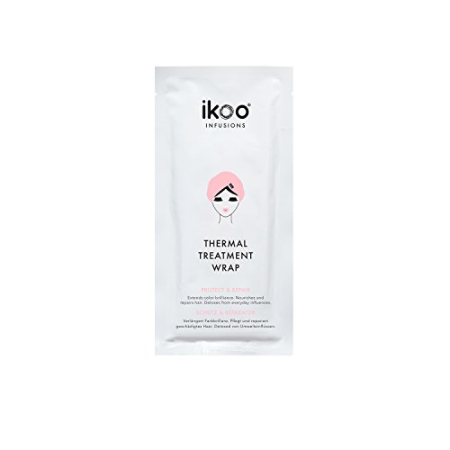 ikoo Haarmaske Thermal Treatment Wrap mit Protect & Repair Mechanismen für ein Wellnesserlebnis und eine Haar-Intensivpflege, geeignet für jede Haarstruktur und -farbe – das Original von ikoo - 2
