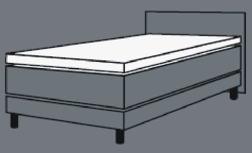 Breckle – Gel Topper – Gelschaumtopper Kern 4 cm, Gesamthöhe 6 cm - 4