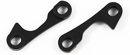 GDS RACING Alloy Front Gear Box Angle Plate Set Black For Team Losi 5ive-T