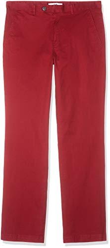 FIND Pantalones Chinos para Hombre, Rojo (Drk Red), W38/L34 (Talla del fabricante: 38)