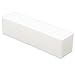 Well-Goal 10pcs White Buffer Buffing Sanding Block File Acrylic For Nail Art