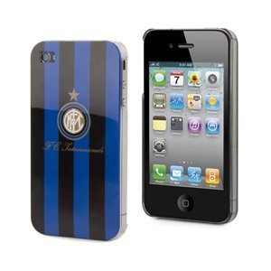 Inter Milan iPhone 4/4S Hard Phone Case - Black by Inter Milan F.C.
