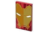 Producto resistente Tribe Marvel - Cargador portátil (4000mAh) batería Externa móvil para celulares, diseño Iron Man