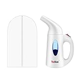 Plancha Vapor,Plancha Vertical,100ML,Parte de arriba Hierro Eléctrico,Voltaje 220V/700W (elimina arrugas, olores y desinfecta, calentamiento en 60s-80s) Planchas vapor vertical portátil para hogar o viaje, Mantenga su vida más sencilla - YOMBAND