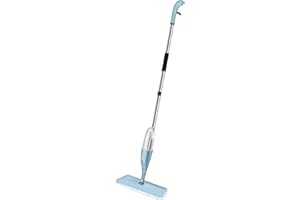 BENSON TOOLS Benson Clean - Vloermop met Spray - Microvezel Doek - Blauw/Wit