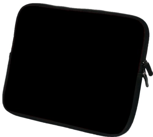 ©art&cherry Designer Laptoptasche Notebooktasche in 14 Zoll auch in 10 Zoll / 13 Zoll / 15 Zoll / 17 Zoll erhältlich Sleeve Neopren Schutzhülle Netbook Tablet Cover Hülle Ipad schwarz X