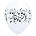 Produktbild Luftballons Noten Qualatex, 10 Stück, 28/30 cm Durchmesser