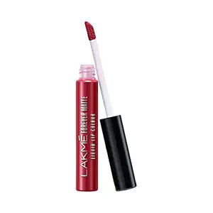 LAKM? Forever Matte Liquid Lip Color, Red Velvet, Long Lasting Liquid Lipstick, Lightweight & Comfortable - Smudge Proof, Non Transferable, Matte Finish, 5.6 ml