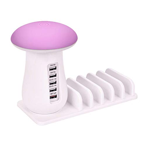 Preisvergleich Produktbild SKKMALL Neue Tischlampe, wiederaufladbare Schreibtischlampe, USB-Ladestation, Touch-Dimmer, Universal zum Aufladen weiterer mobiler Geräte, Ladegerät für Samsung, Apple iPhone, iPad, Smartphone, Table