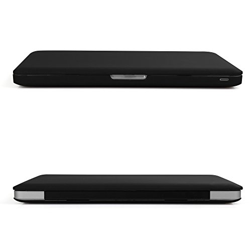 iDOO MacBook Schutzh  lle   Hard Case Cover Laptop H  lle  F  r MacBook Pro 13 Zoll     mit CD-Laufwerk  A1278  - matt  Schwarz