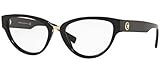 51/17/140 Versace 0VE3267 Monturas de gafas, Black, 51 para Mujer