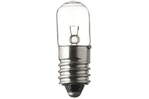 SPAHN-10 Stück Glühlampe 12V 165mA 2W E10 10x28mm Glühbirne Lampe Birne 12Volt 165mA 2Watt neu 10er Pack