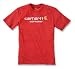 Produktbild Carhartt Core Logo Relaxed Fit T-Shirt - Arbeitsshirt (L, Chili Heather)