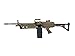 Produktbild A&K M249 MK1 Vollauto Softair / Airsoft Light Machine Gun Maschinengewehr -TAN- < 0,5 Joule