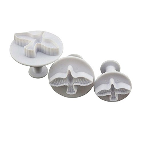 Sanwood 3 Taube Kuchen Cookies Paste Sugarcraft Cutter Dekorieren Form