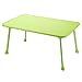 Produktbild Großes Bett Tablett Nnewvante Laptop Schreibtisch Schoß Schreibtisch faltbar Portable Standing Outdoor Camping Tisch, Frühstück Lesung Tablett Halter für Couch Boden Studenten junge Farbe 60cm x 38cm x 29 cm (Grün)