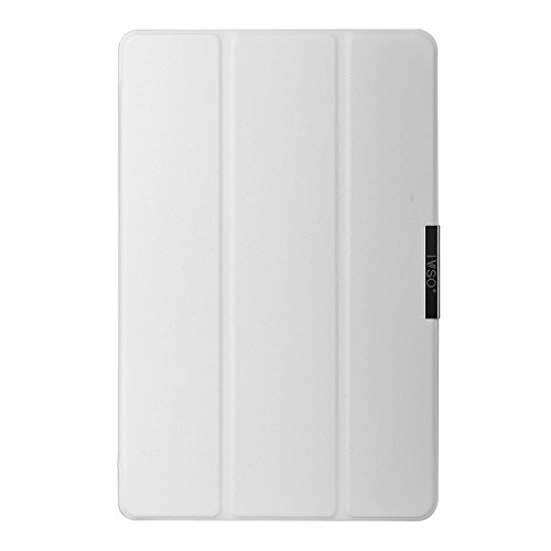 Acer Iconia One 10 B3-A30 Hülle, IVSO Ultra Schlank Superleicht Ständer Slim Leder zubehör Schutzhülle für Acer Iconia One 10 (B3-A30) 25,7 cm (10,1 Zoll HD) Tablet-PC perfekt geeignet (Weiß) - 9