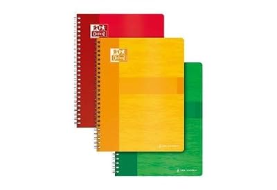 Cambridge Oxford Cahier Spirale Format A4 17X22 cm 180 pages