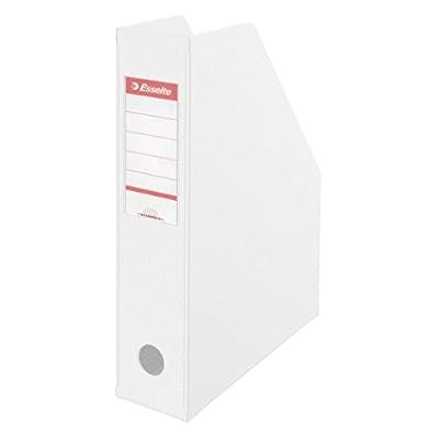 Esselte boîte de classement, en PVC, blanc, format A4 Maxi