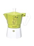 Molecuisine Cafetera Peanuts Snoopy Verde