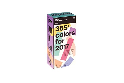 C | M | Y | K Color Swatch Calendar 2017: Wochenkalender mit 371 Tages-Farbstreifen zum Abreißen