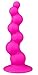 Produktbild Noppen Analdildo mit Saugnapf (15 cm Lang) Rosa Schwarz Easytoys Anal Collection Farbe Rosa