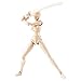 Produktbild Jamicy Action Figuren Modell, Human Mannequin Körper Kun Puppe Body-Chan Mann/Frau Figuren Doll mit Zubehör-Kit, ideal zum Zeichnen, Mädchen tanzen Schwert Skizzieren, Malerei