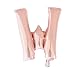 Produktbild RepairMedia-Shop RM XL Buchstabe Rosegold Helium Gas Ballon Folienballon Aluminium Luftballon A - Z Letter Rose Gold 41cm RM (W)