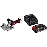 Einhell TE-BJ 18 Li - Solo, Ak&uuml;l&uuml; Yassı D&uuml;bel Frezesi ve Einhell 18V 2,5 Ah PXC Starter Kit (Başlangı&ccedil; Seti)