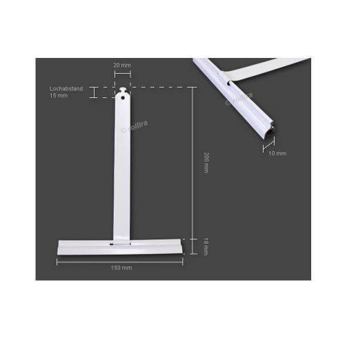 Aufhängefeder Abdruckdämmfeder Stahlfeder MAXI für Rolladen Rollladen - 2