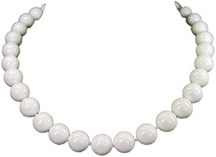 * Giant Shell Gemstone * Gorgeous necklace * Very beautiful * Lovely chain from semiprecious stones * Stunning *