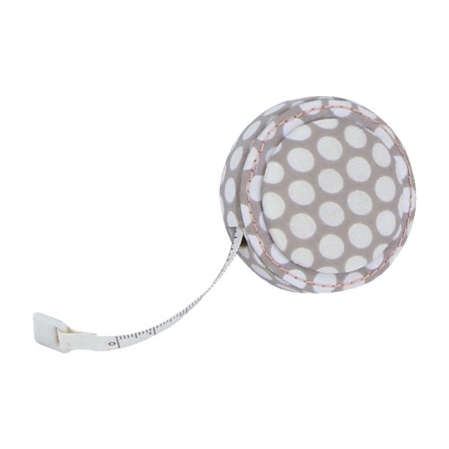 BUTTON IT All My Love Polka Dot Mink Tape Measure.