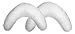 Kinder Valley Baby Bundle Moses Nursing Pillow and Stand (White/ Walnut)