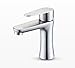 Produktbild Edelstahl Single Loch Badezimmer Wasserhahn Toilette Single Griff Badezimmer Wasserhahn Spüle Wasserhahn WC Vanity Armaturen