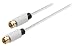 Produktbild König KNS41000W100 Antennenkabel, F-Stecker, 10 m weiß