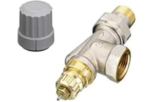 Danfoss 013 g0143 Valve thermostatique RA-FN 15, gris, 1/2 "