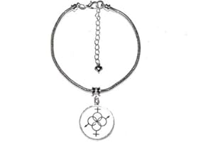 SEXYJEWELS-CO-UK Swinger Hotwife Couple Wife Swap Foursome Dome Charm Euro Anklet Lifestyle Ankle Chain Bracelet - Sexy Jewels