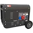 Gruppo elettrogeno/Generatore di corrente 2800W - 220/380V avviamento elettrico con chiave e telecomando carrellato - Hammer
