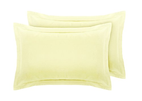Linen Zone - 2 x Baby Cot Fitted Sheets - Size 60x120 cm - Easy Care, Soft and Durable (Cream)