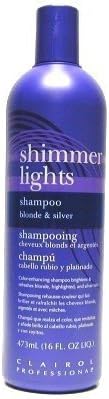 Clairol Shimmer Lights Shampoo Blonde & Silver 473 ml (3-Pack)
