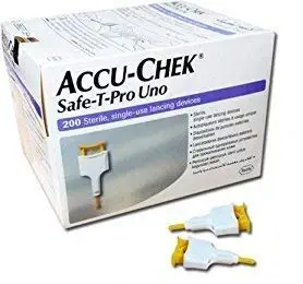 Accu Chek Safe T Pro Glucometer Lancets
