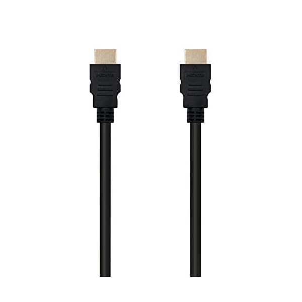 NanoCable 10.15.0302 - Cable HDMI V1.3 alta velocidad, 1080P, tipo A macho-macho, A/M-A/M, negro, 1.8mts - Image 3