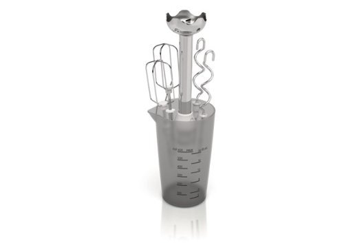 Philips HR1578/00 Handmixer (750 Watt, FlexiMix Funktion, Turbo) weiß - 3