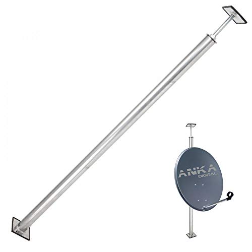 Preisvergleich Produktbild Anka-Digital Fensterhalter Sat Halterung Fensterrahmenhalterung für Satellitenschüssel DVB-T2 LTE Funk UKW Antenne Anlage max 140cm Sat Spiegel Halter Fenster Montage Fensterhalterung