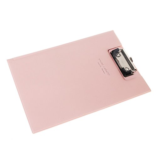 SAMAJU - carpeta con clip  Carpeta A5 de clip con tapa para conferencias A5 pr  ctica para escribir archivos    color rosa