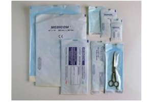 GLOVE CLUB LTD 200pcs, Sterilisation Pouches, Self Sealing, 90 x 165 mm