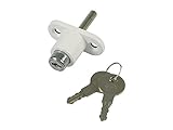 cerradura para puerta de aluminio herralum precios Medidas: mirar el croquis AMIG Cerradura para corredera Mod.45 (BLANCO)