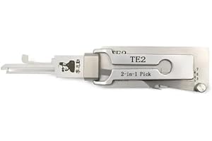 RLOKK LiShi TE2 2 en 1 ganzúa y decodificador para cerraduras TESA, cerradura civil de puerta de casa y lector de llaves, herramienta profesional de cerrajero